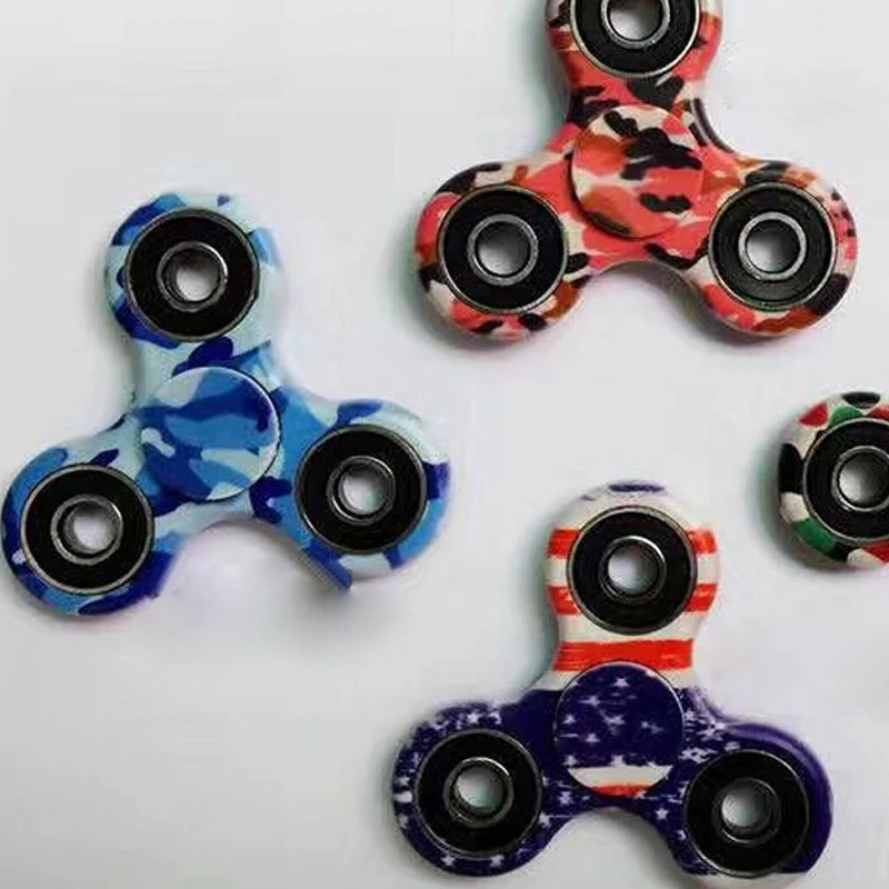 Camouflage Tri-Spinner Fidget Funny 3D Fidget EDC Hand Spinner Anti Stress Toy New Camouflage Tri-Spinner Fidget Funny 3D Fidget EDC Hand Spinner Anti Stress Toy New