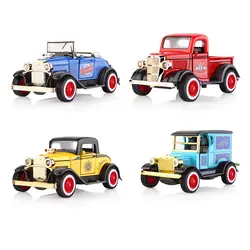 Игрушки набор Коллекционная модель машины из сплава Diecasts автомобиля классический ретро Подарочная детская мини-игрушка автомобиль