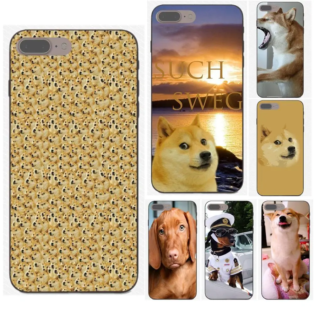 

Doge Internet Funny Face Cute Phone Cases For Huawei Honor 5A 6A 6C 7A 7C 7X 8A 8C 8X 9 10 P8 P9 P10 P20 P30 Mini Lite Plus
