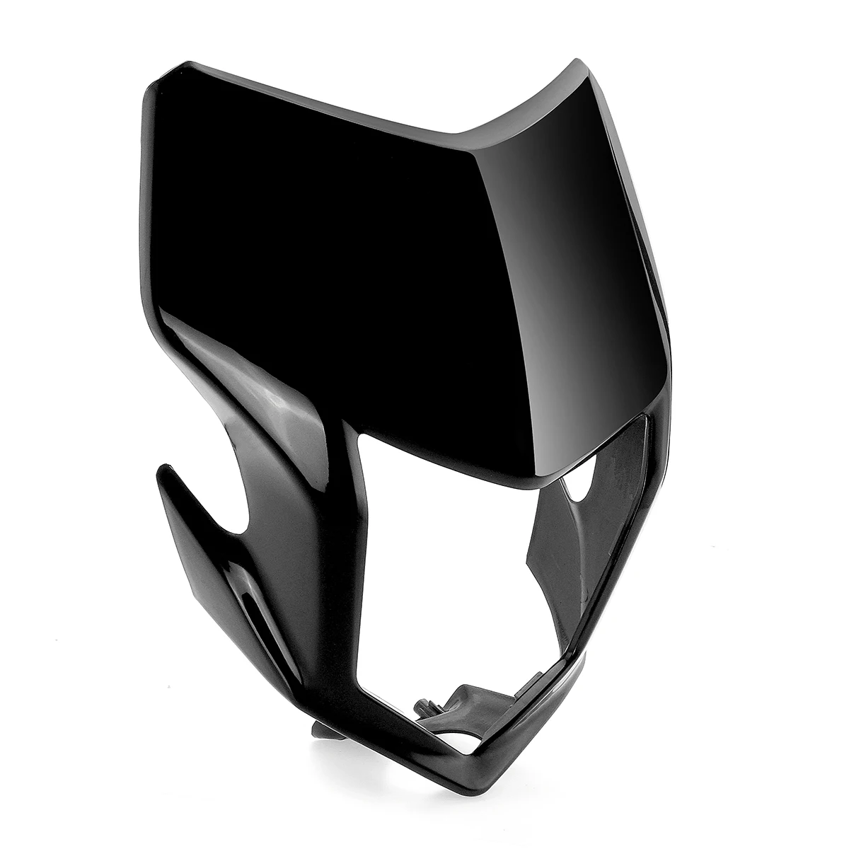 Передние фары для мотоцикла Противотуманные фары обтекаемая Ветрозащита Защитная крышка для Honda CRF CRF250L CRF250M 2012 - Цвет: Черный