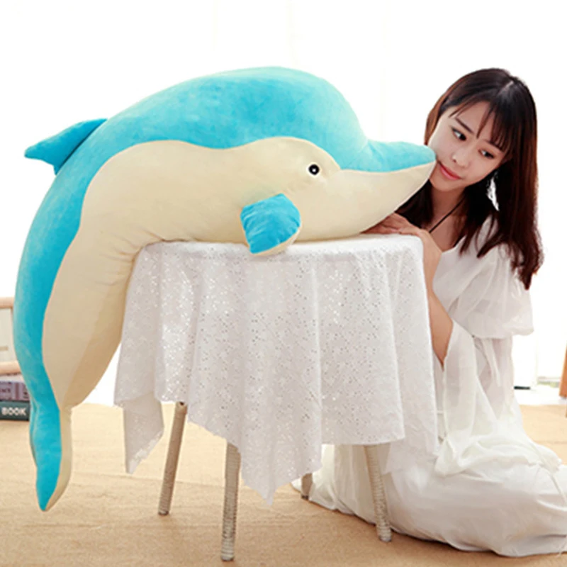giant dolphin teddy
