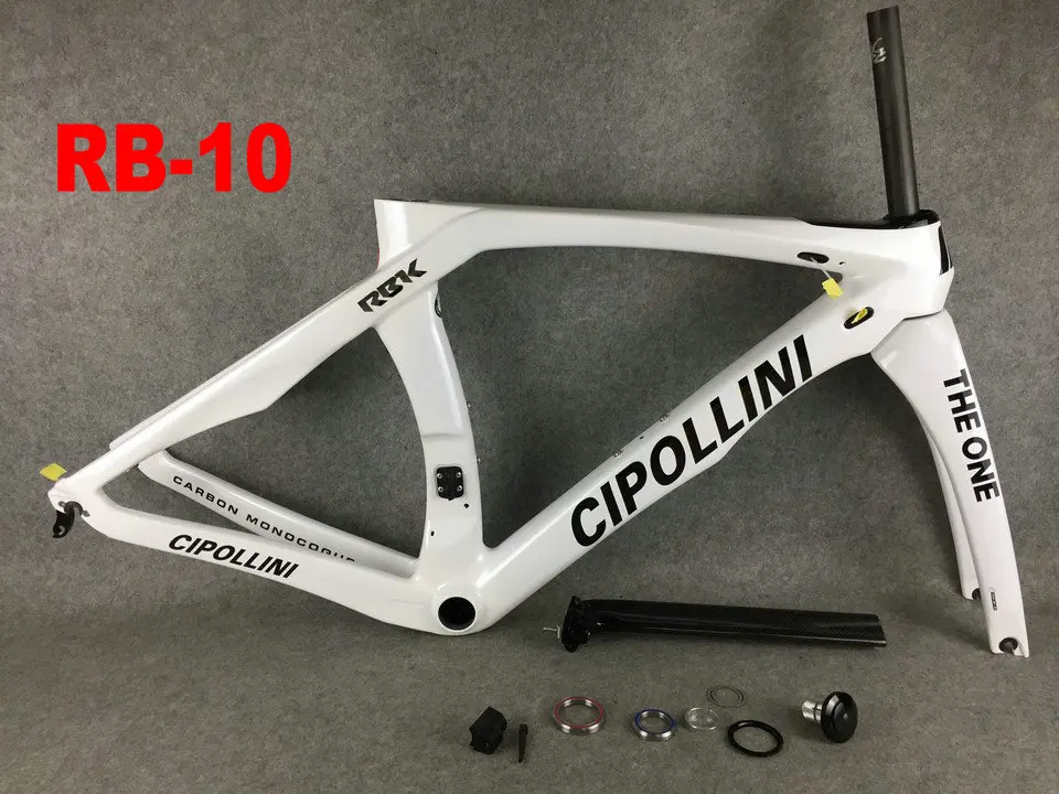 Карбоновая рама Cipollini RB1K THE ONE Shiny RB1000 T1100 карбоновая велосипедная Рама в комплекте