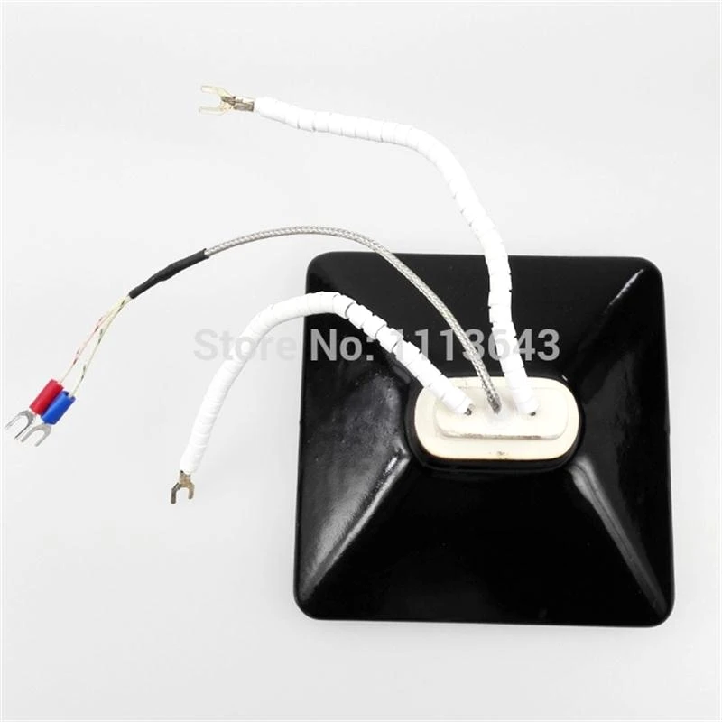 

120*120mm High Quality Infrared Ceramic Plate Heater embedded type suction molding machine BGA