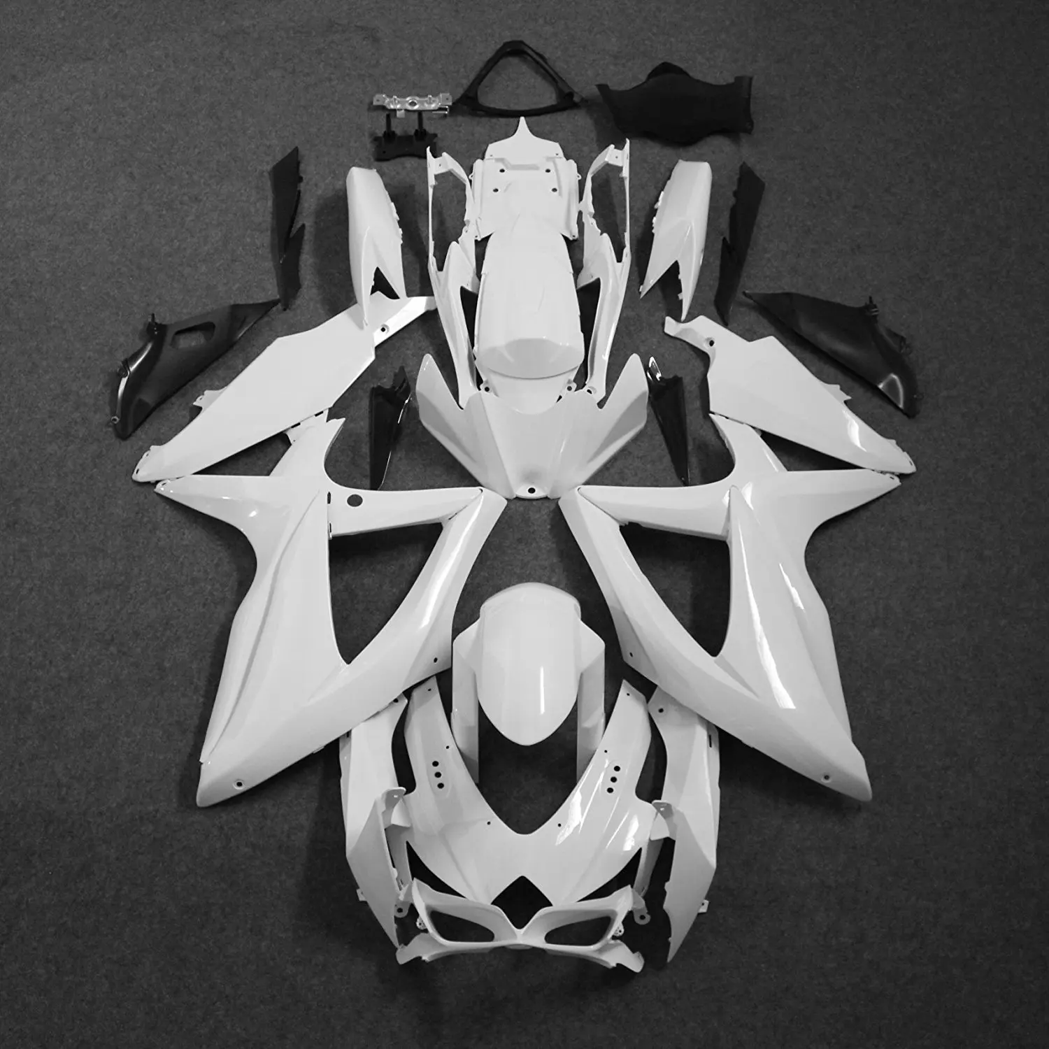 

Unpainted Injection Fairing for Suzuki GSXR600 GSXR750 GSX-R GSXR 600 750 K8 2008 2009 2010 Motorcycle Fairings Kit Bodywork