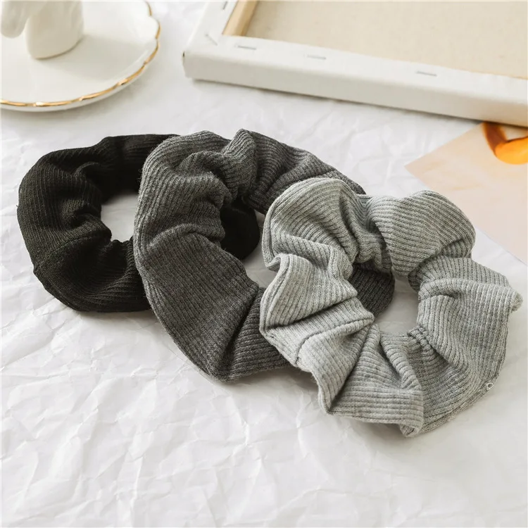 

Korea Hair Rabbit Ear Bud Circle Pearl Fashion Children Cloth Rope headdress Flower Rubber Bands Small Adorn Article Girls