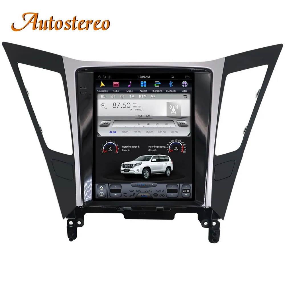 Clearance Tesla style Android Car GPS Navigation car No DVD Player For Hyundai Sonata 2012 2013 2014 car stereo unit multimedia Satnav 1