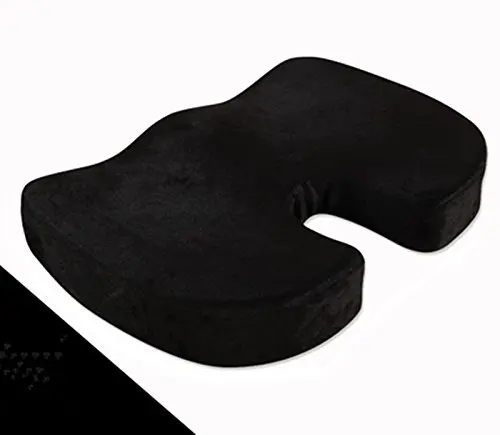 

Coccyx Orthopedic Comfy Pro Memory Foam Seat CushionSports Stadium Seats memory foam neck pillow travel mask