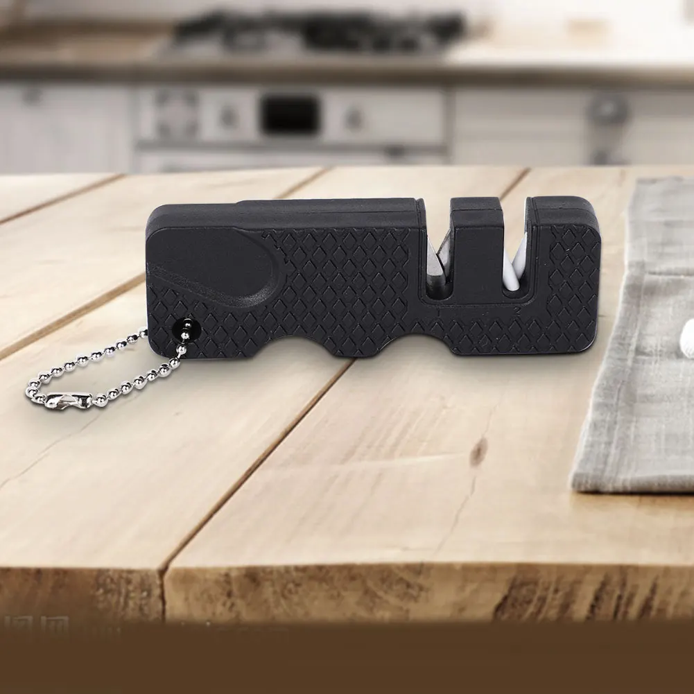 Портативный мини кухонный нож точильные инструменты аксессуары наружные ножи для кемпинга инструменты точилка для ножей 2 этапа