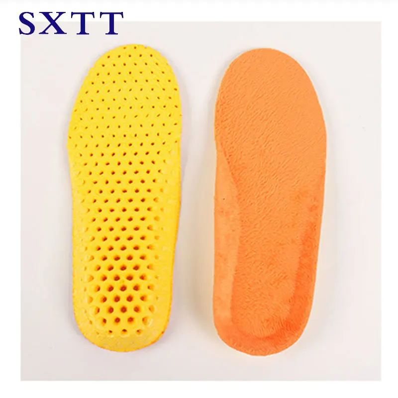 

SXTT Winter Wool Warm Heated Insoles EVA Honeycomb sole Thermal Thickened Warm Keeping Shoes Pad For Men And Women 35-45