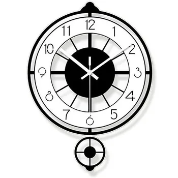 

Modern Design Wall Clock Living Room Guess Women Pow Patrol Home Quartz Clocks Silent Relogio Parede Digital Mechanism WZH346