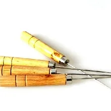 Изысканный деревянный awl-через одну тысячу деревянных ручек awl \ одна тысяча проходов \ гнездо для дрели