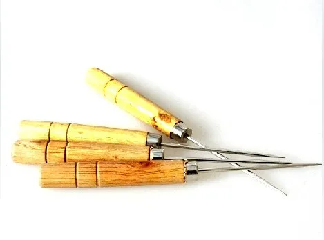 

Exquisite wooden awl - through one thousand wooden handle awl \ one thousand pass \ positioning drill