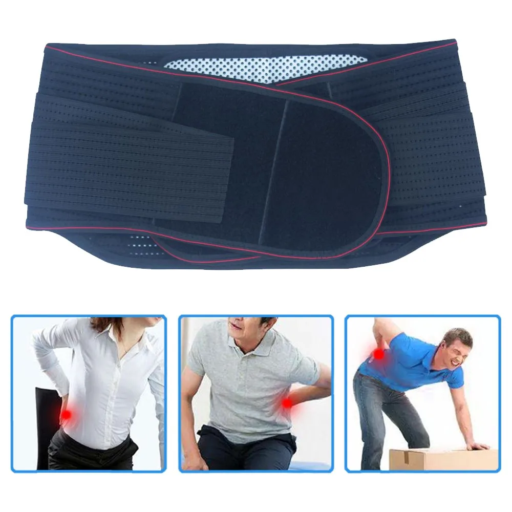 

Medical protection waist support strip steel plate professional elastic pressure magnet heating to promote blood circulation