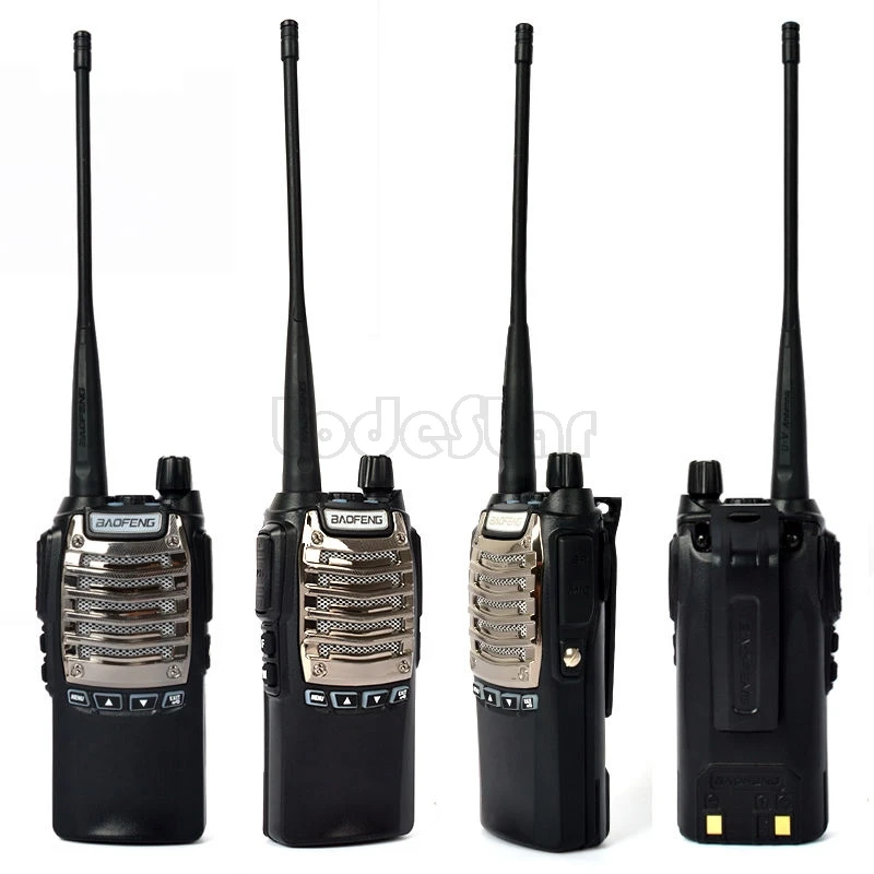 2 шт. BaoFeng UV-8D портативная рация PTT радио 8 Вт 16CH UHF DTMF VOX 1750 Гц Tone FM VOX 2800 мАч UV8D CB Ham Радио Interphone