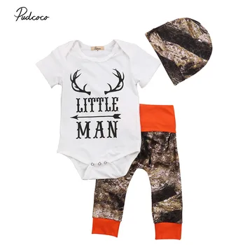 

Pudcoco Children Christmas Clothes Set Newborn Baby Boys Romper Boys Brother T-shirt Tops+Xmas Pants Leggings Outfits