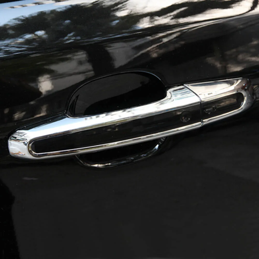 Buy Door handles knob Bar trim cover sticker frame for