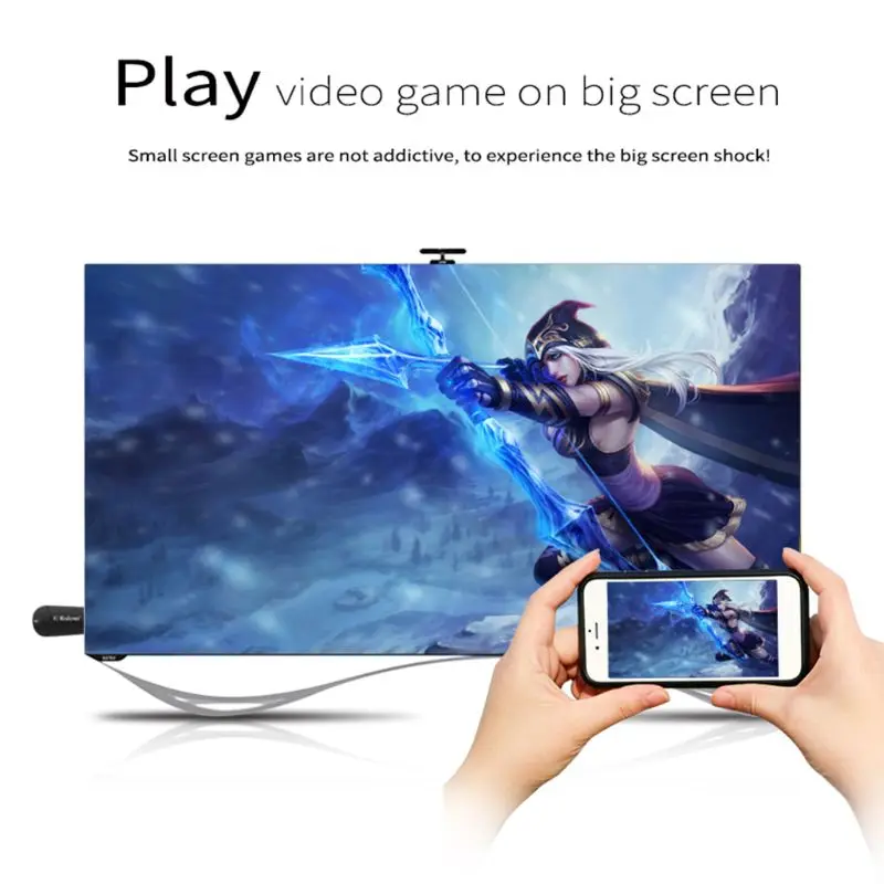 Mirascreen K6-5Ghz ТВ ключ двухдиапазонный 2,4 ГГц 5,8 ГГц 4 к HD WiFi miracast Airplay DLNA tv Stick 4 K HD EZCast WiFi дисплей ключ