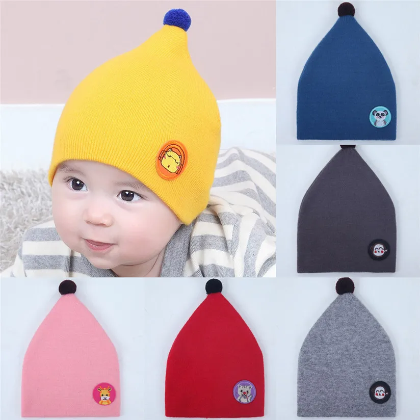 Baby Beanie For Boys Girls Cute Cotton Hat Children Print Hats Baby Boys Girls Spring Autumn