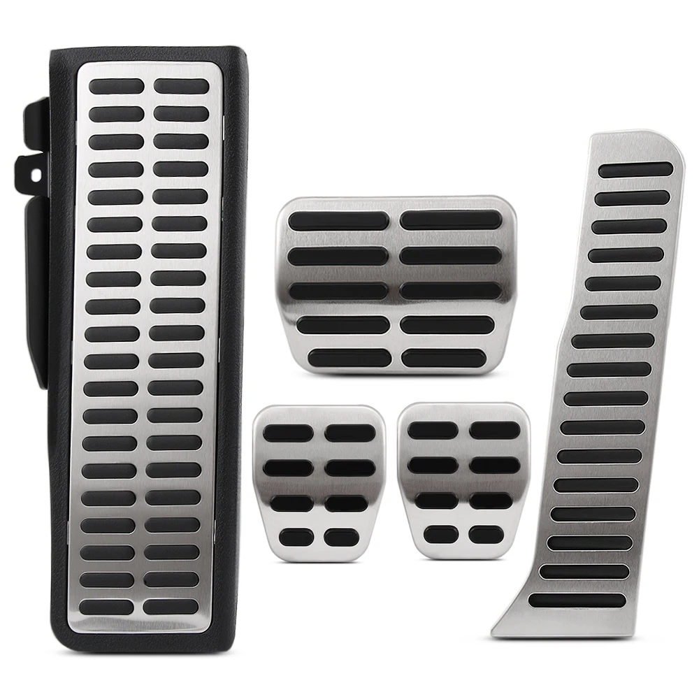 Stainless Car Accelerator Gas Brake pedal Clutch Pedal Rest pedal AT/MT