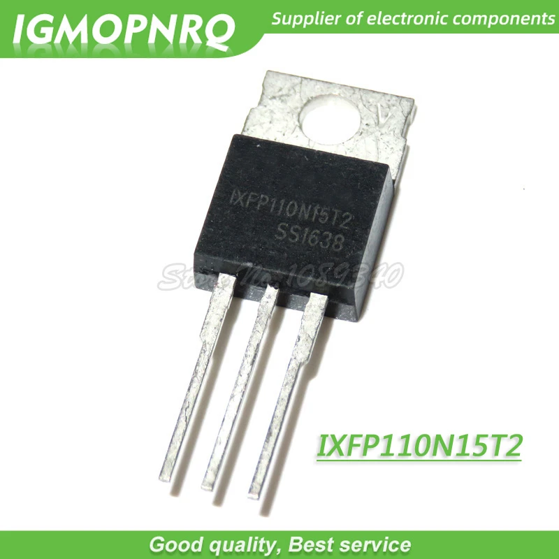 5pcs/lot IXFP110N15T2 IXFP110N15 TO-220 110N15 MOSFET Trench T2 HiperFET 5pcs/lot IXFP110N15T2 IXFP110N15 TO-220 110N15 MOSFET Trench T2 HiperFET