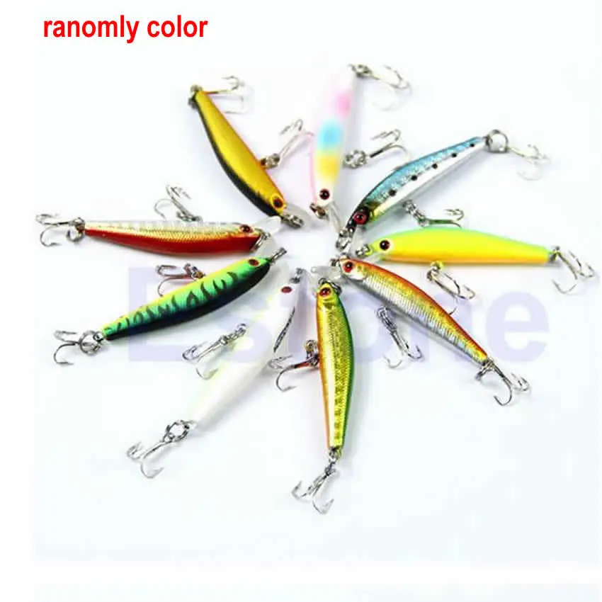 1pcs 53mm Biomimetic Fishing tool Fishing Baits With Hook hooks fishhooks Crank Bass Tackle Treble Hook