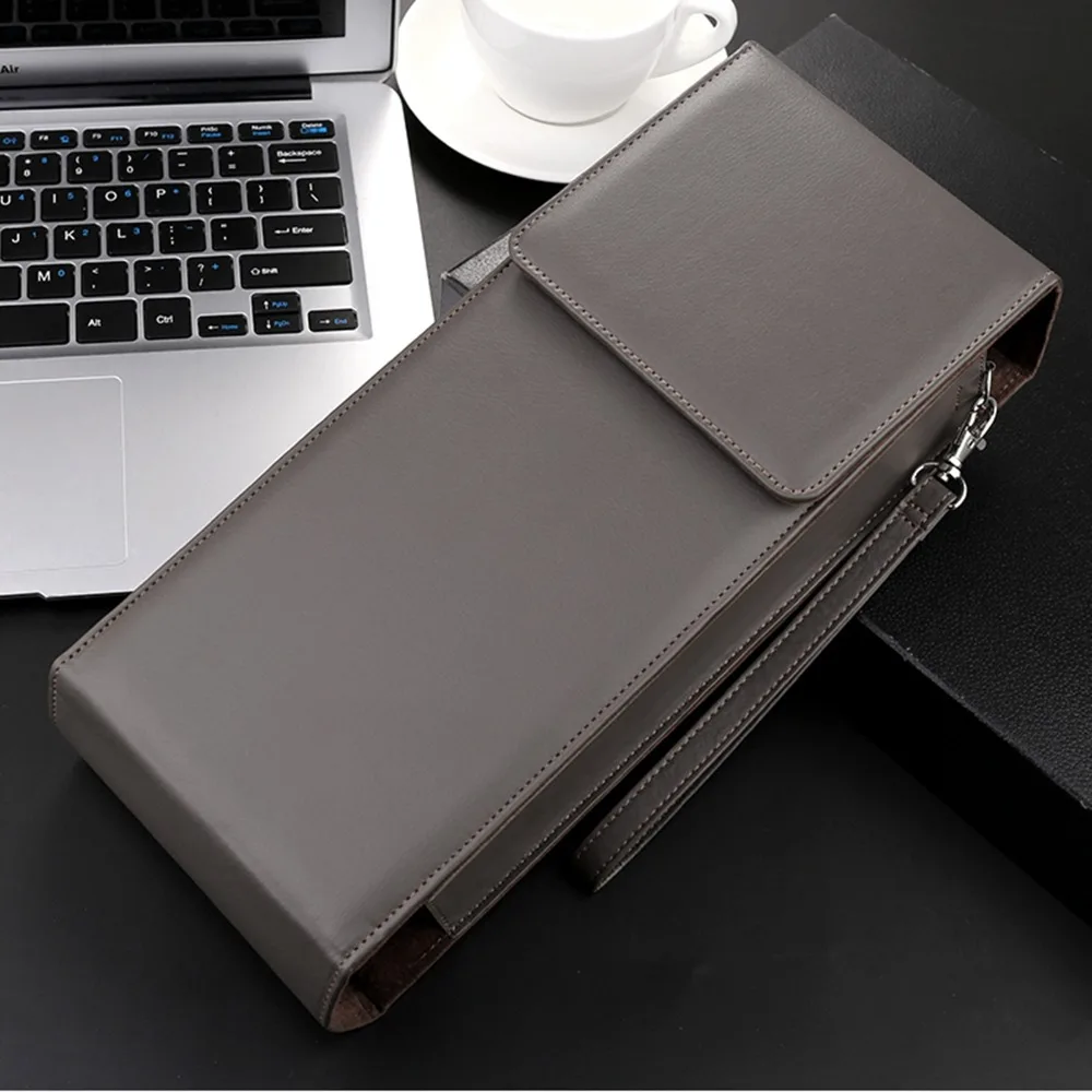 

XBERSTAR Premium Leather Waterproof Carrying Case Storage Bag for DJI OSMO Mobile Handheld Cases Cover Portable Handbag Sleeve