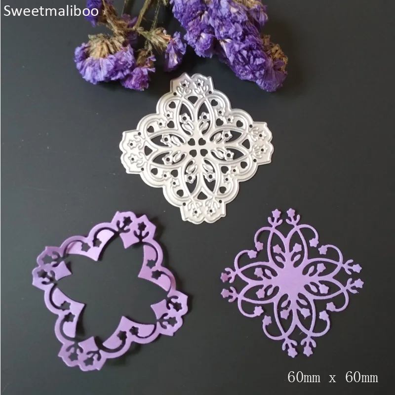 square lace cuttting dies