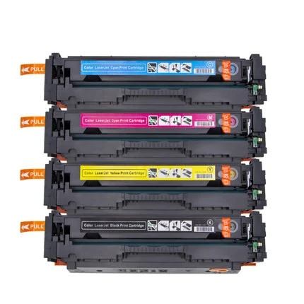 4pcs 6.5k Toner Cartridge 410x Cf410x Cf411x Cf412x Cf413x Compatible For Hp M452dw M452nw Mfp M477fnw M477fdn - Toner Cartridges - AliExpress