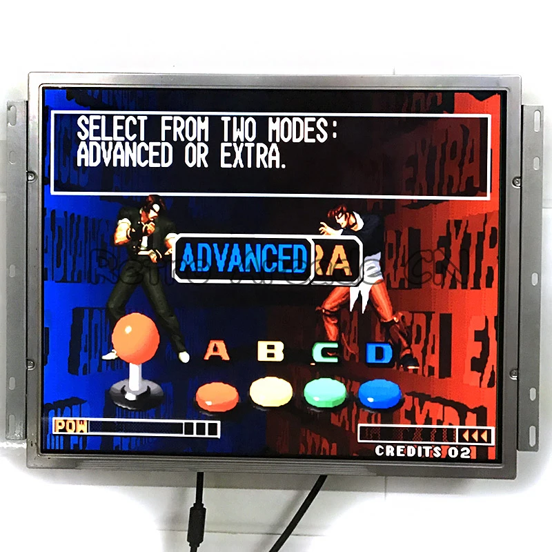 1" аркадная игра ЖК монитор VGA для JAMMA аркадные шкафы-MAME монитор/аркадные аксессуары DIY