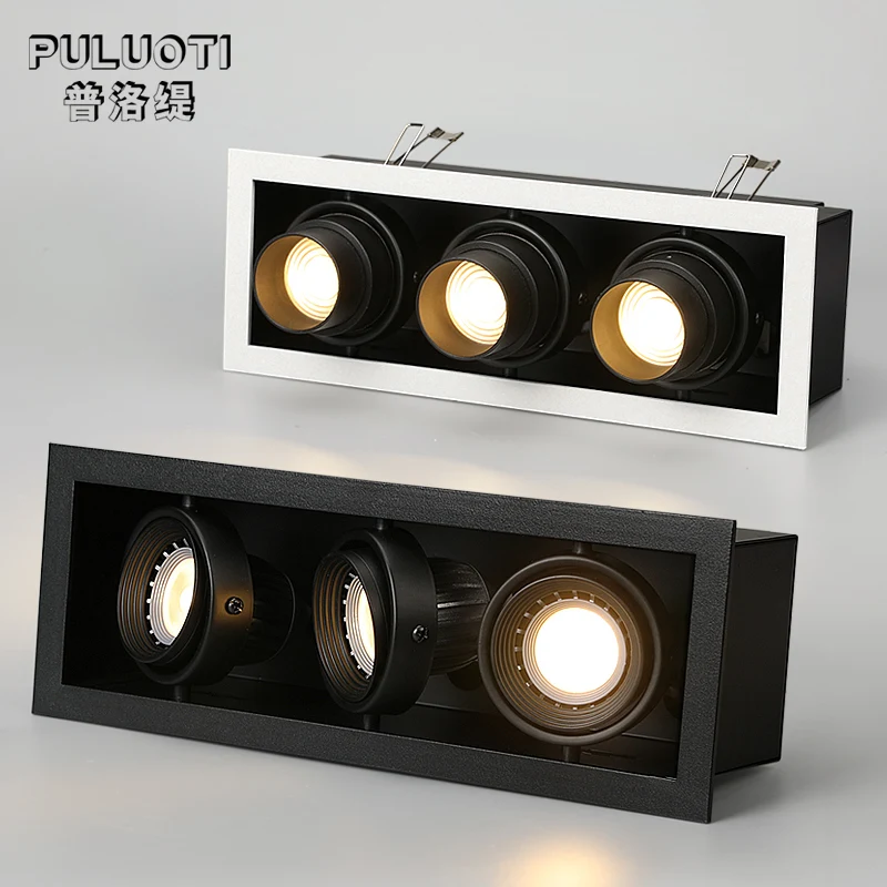Светодиодная Фокусирующая лампа с одной головкой/тремя головками 3X7W 4X7W