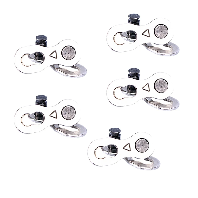 

RISK 10 Pair Mountain Bicycle Bike Chain Missing Quick Connector Connecting Master Link for 6 7 8 9 10 Speed Shimano Compagnol