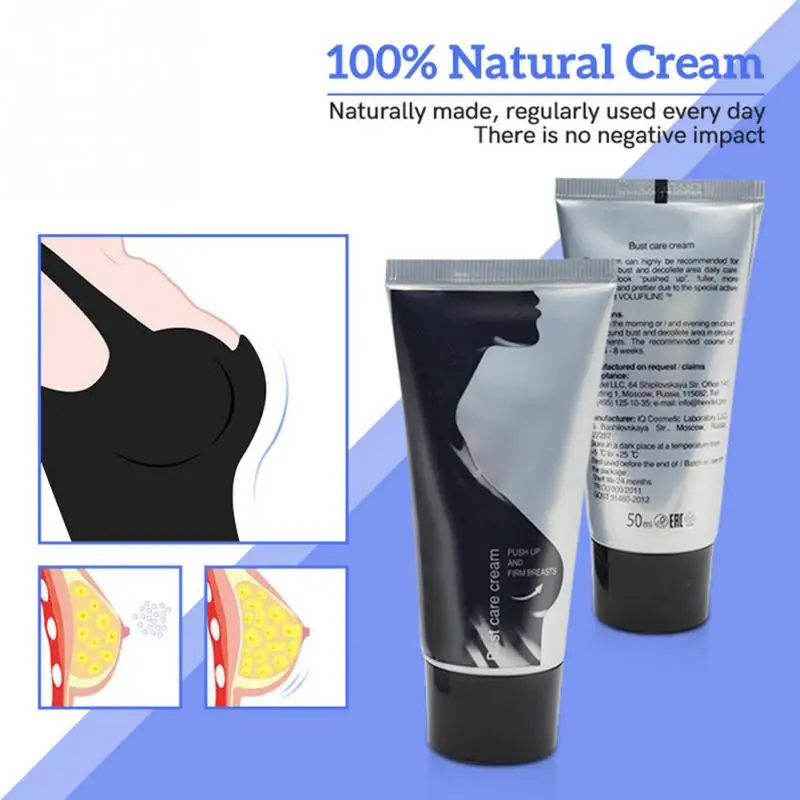 

50ml Natural Effective Breast Enlargement Cream Lifting Size Must Up Bust Enlarging Cream Firming Big Boob Bigger Bust Gel Cream
