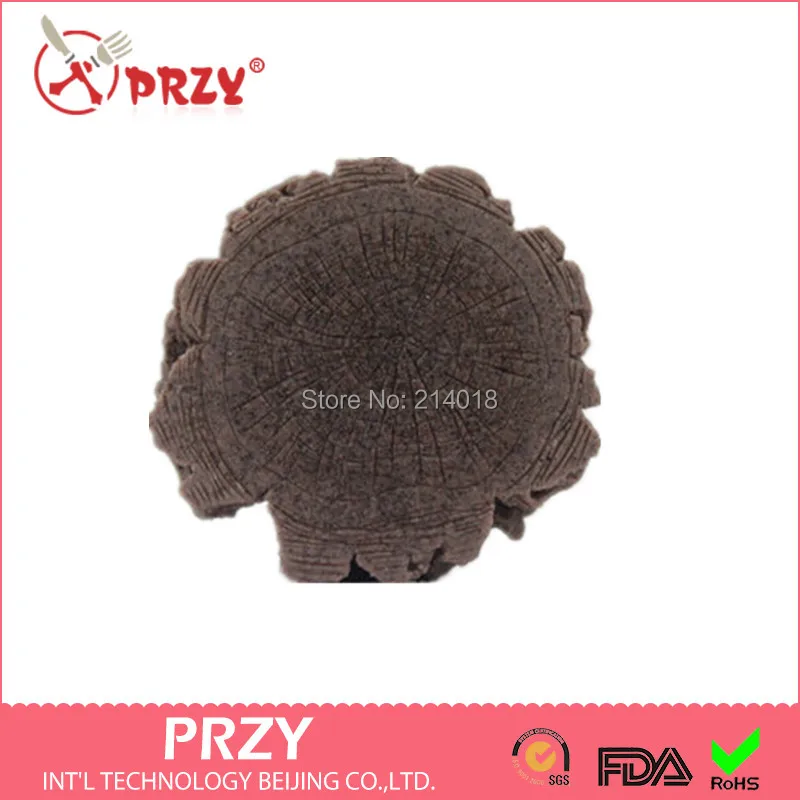 

Annual ring /tree shaped Handmade Silicone Soap Mold fondant Cake Decorating tools mold aroma stone moulds