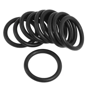

10 pieces 42 mm x 5 mm Black NBR Nitrile Rubber O Ring Oil Seals