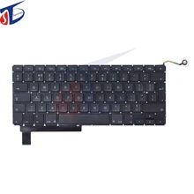 laptop keyboard for macbook pro 15.4” A1286 UK layout keyboard clavier without backlight backlit 2009 2010 2011 2012year