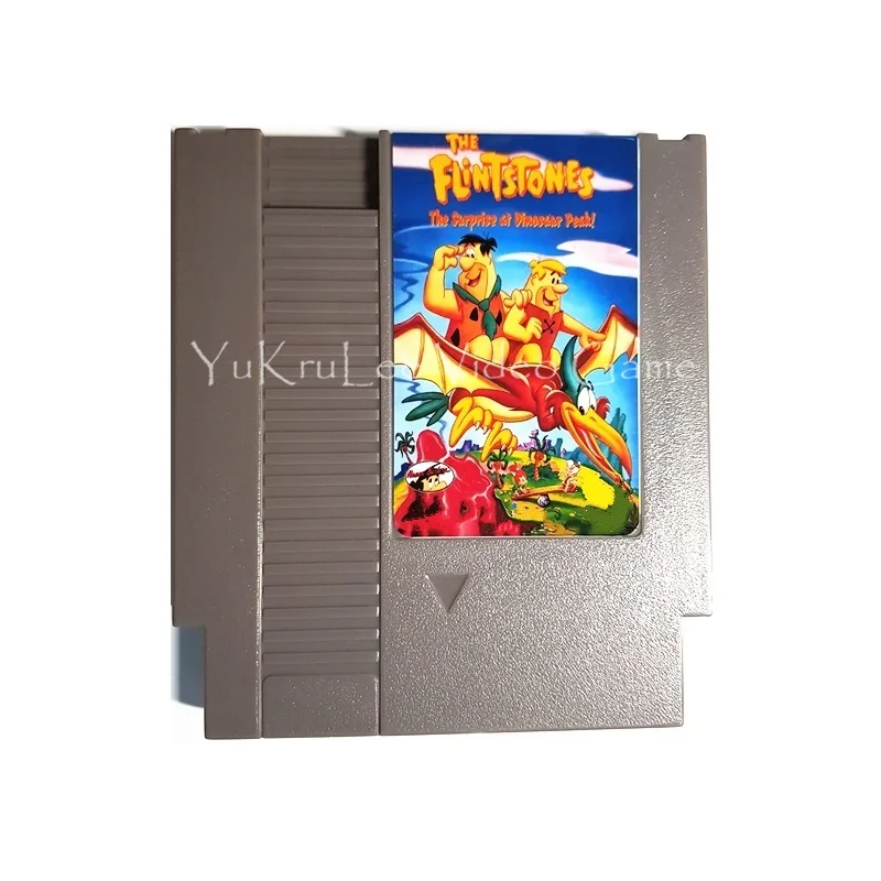 

The Flintstones Video Game Accessories Card for 72 Pin Entertainment System Console EU/US Universal Version