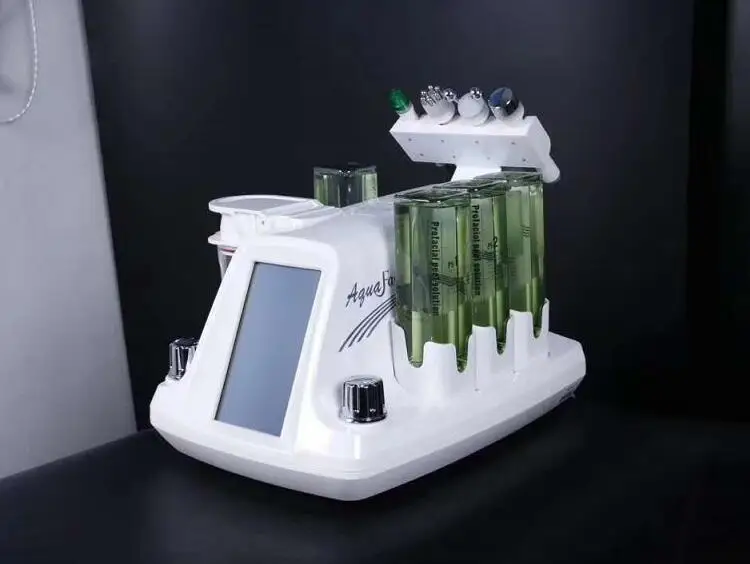 4 In 1 Aqua Facial Cleaning Machine Dermabrasion RF Bio lifting Spa Facial Machine Water Peeling 4