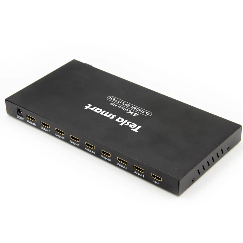 1 in 8 out HDMI Splitter 1x8 with Reslution up to 4K(3840*2160) 1080P 3D
