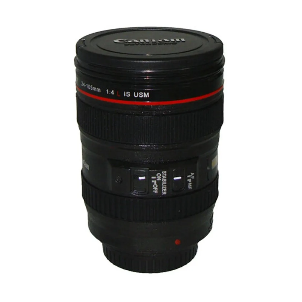 Чашка для объектива камеры из нержавеющей стали 24-105 мм кружка для кофе для путешествий термос чай 259qe