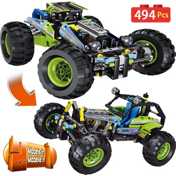 

New Technic Series Building Blocks 42037 Technology SUV Car Model Sets DIY Bricks Designer Toys For Children