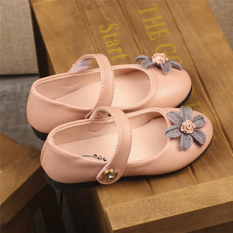 Sandals 2019 summer new Summer Children Kid Girls Solid Floral Sandals Princess Casual Shoes modis #4M13 (17)