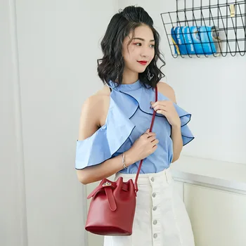 

070318 newhotstacy lady small bucket bag female mini messenger bag