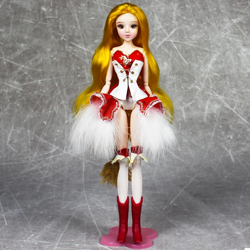 Кукла с созвездиями MM Girl 1/6 BJD 30 см кукла шарнирным телом Имя Лео желтые