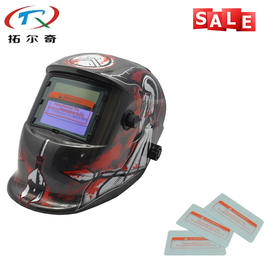Welding Helmet Auto Darkening Welder Machine Grinding Mask Eagle Style
