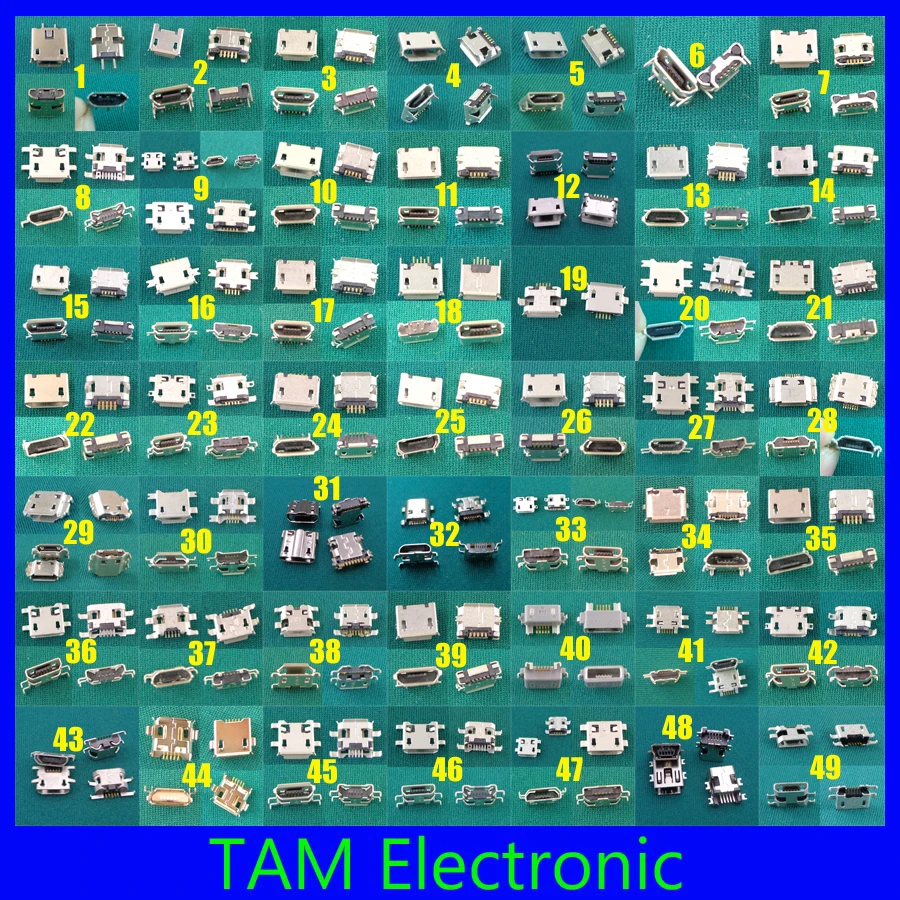 imágenes para 49 modelo mini 5pin micro usb jack conector enchufe puerto de carga para samsung htc lenovo huawei... la tableta del teléfono móvil pc mid imágenes para 49 modelo mini 5pin micro usb jack conector enchufe puerto de carga para samsung htc lenovo huawei... la tableta del teléfono móvil pc mid