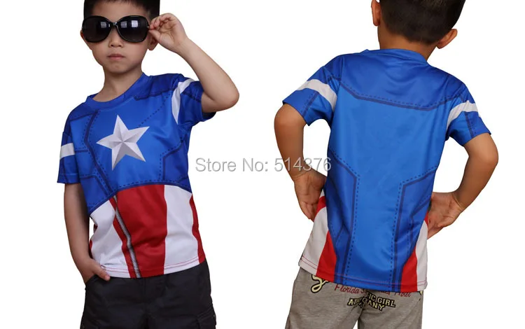 Super Hero The Amazing Spider-Man cycling jersey short T-shirt kids children's Transformers outdoor sport clothing bike wear