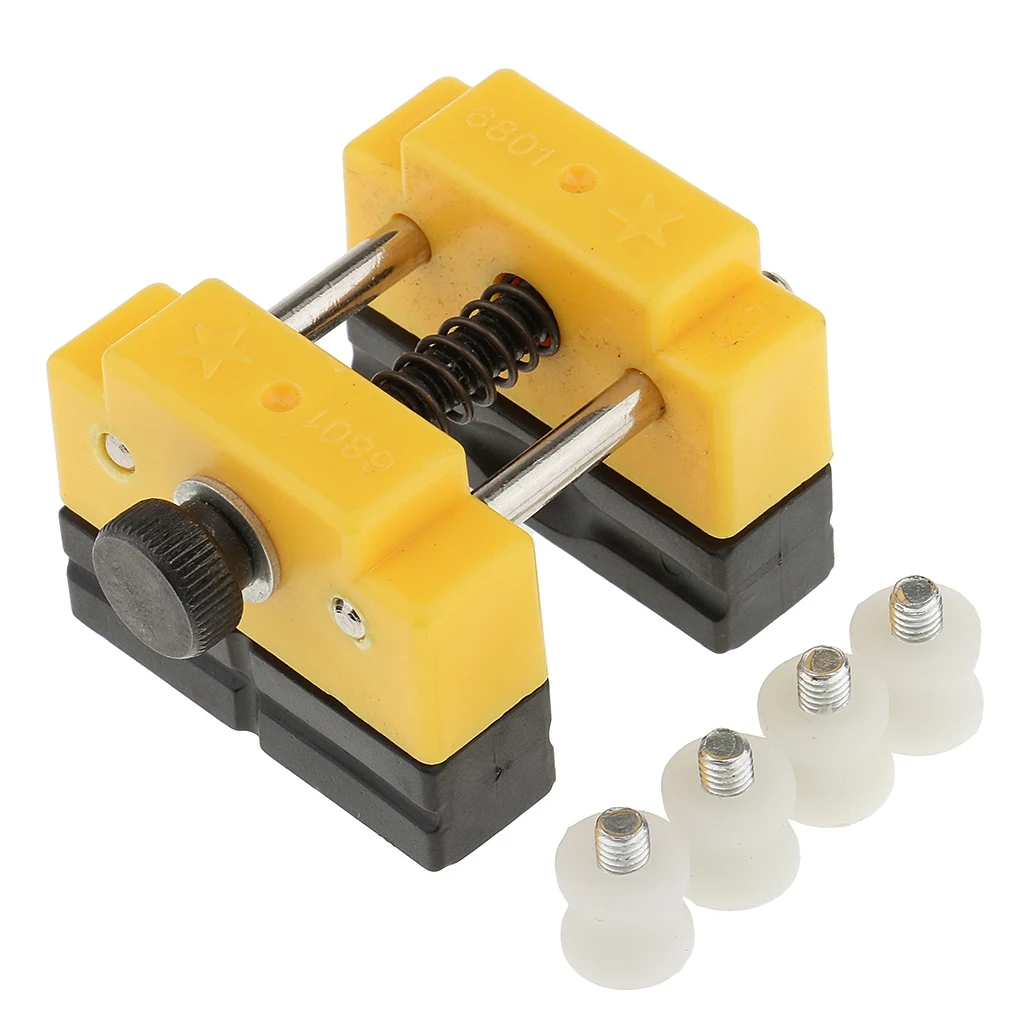 

Plastic Mini Table Top Bench Vice Clamp Tools for Jewelry Engraving Repair Fixed