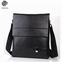 Hommes de Bandoulière Sac bolsas Hommes Messenger Sac Vintage Mâle Célèbre Marque polo Conception pu Cuir Hommes Sac D’affaires Décontractée en cuir