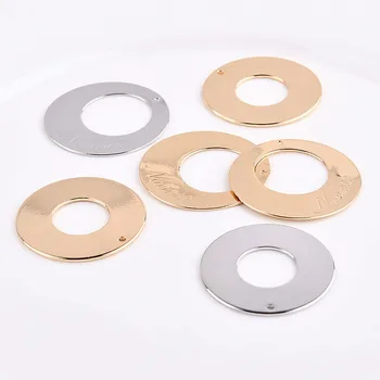 

DIY accessories Accessories Brass circular hollow flower piece hanging hand, earrings, fringed hardware, wafer material.