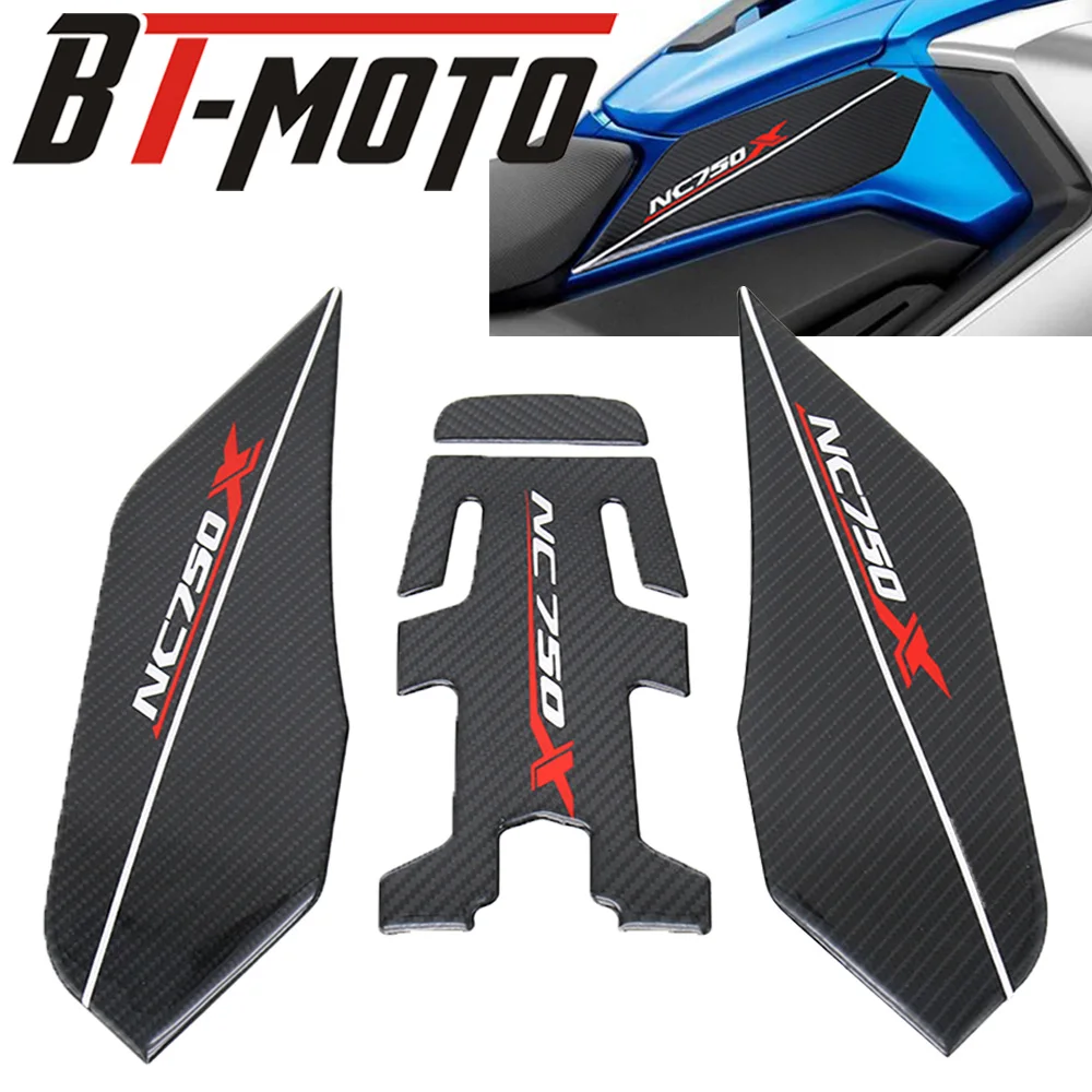 

New Motorcycle Anti slip Tank Pad Sticker Pad Side Gas Knee Grip Protector NC 750 For NC750 NC700X 2014-2019 2015 2016 2017 2018